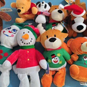 Bundle of 14 "Bean Pals" Stuffed Toys - NWT